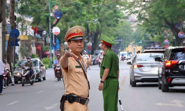 Hà Nội: Phân luồng giao thông phục vụ Đại hội đại biểu Phụ nữ toàn quốc lần thứ XIV