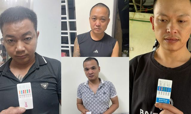 Mua bán, tổ chức sử dụng trái phép chất ma tuý liên tỉnh, 4 đối tượng “sa lưới”