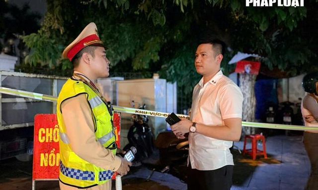 Theo chân lực lượng CSGT kiểm tra nồng độ cồn: Dính phạt vì sau giờ làm uống nửa lon bia với người quen
