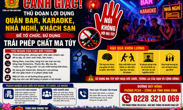 Cảnh giác thủ đoạn lợi dụng bar, nhà nghỉ để tổ chức sử dụng trái phép ma túy
