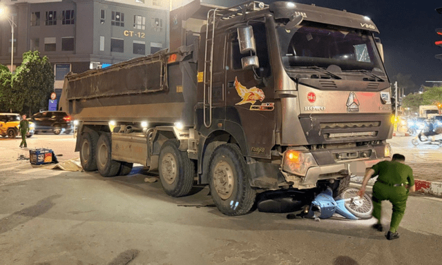 Hà Nội: Nam tài xế giao hàng bị cuốn vào gầm ô tô tải tử vong thương tâm