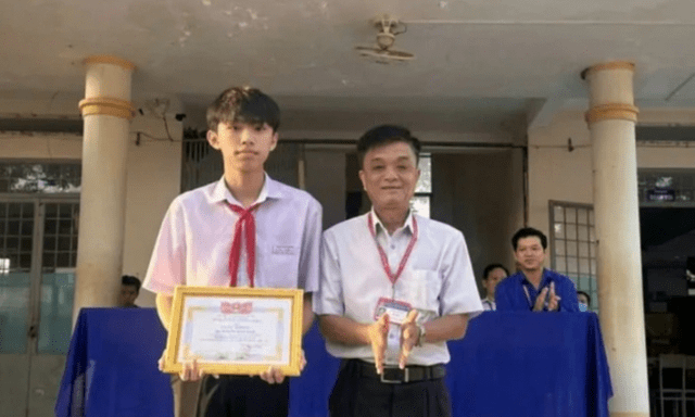 Chân dung nam sinh thi lớp 10 đạt 3 điểm 10 ở Tây Ninh
