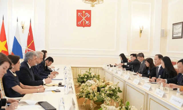 Saint Petersburg (Nga) mong muốn mở rộng hợp tác với các đối tác Việt Nam