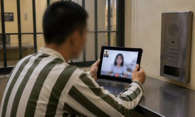 Từ 1/7, phạm nhân được gọi video về gia đình 10 phút mỗi tháng