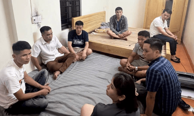 Đột kích phòng VIP nhà nghỉ ở Tuyên Quang, lộ 
