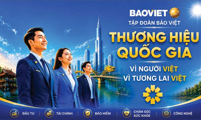 Bảo Việt đứng đầu Top 10 thương hiệu mạnh nhất Việt Nam năm 2026 do Brand Finance công bố