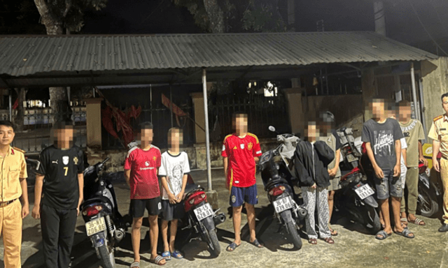 Đề xuất xử phạt 69 triệu đồng nhóm thanh niên điều khiển xe vi phạm giao thông