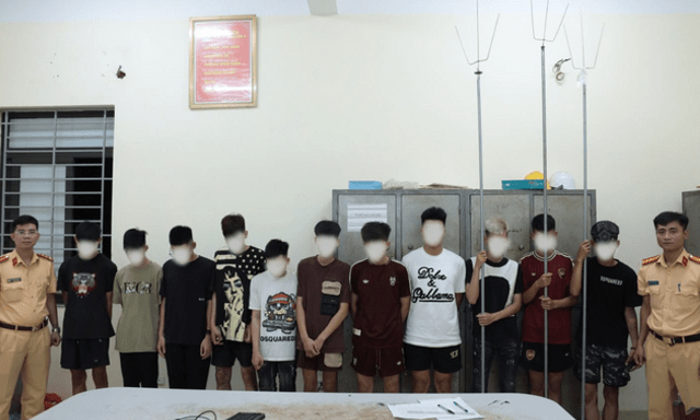 Hành trình truy bắt nhóm thanh niên mang hung khí gây náo loạn đường phố Hưng Yên