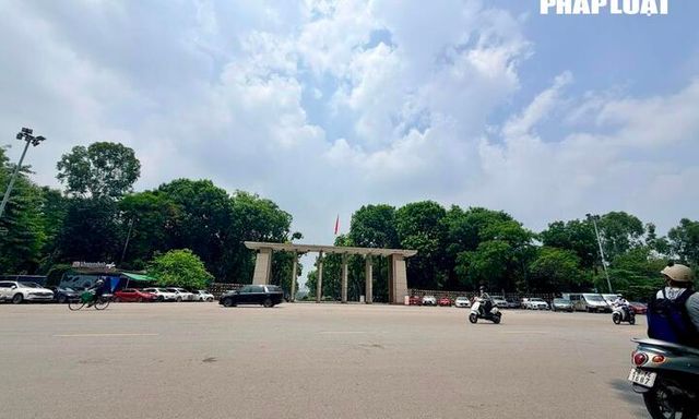 Cận cảnh khu vực trước cổng Công viên Thống Nhất trước ngày “khoác áo mới”