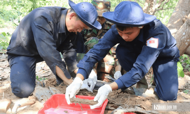 Đội K72: Mỗi mét vuông đất là một hành trình tri ân