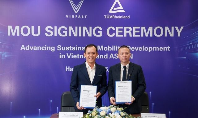 VinFast hợp tác TÜV Rheinland thiết lập chuẩn mực kiểm thử quốc tế ngay tại Việt Nam