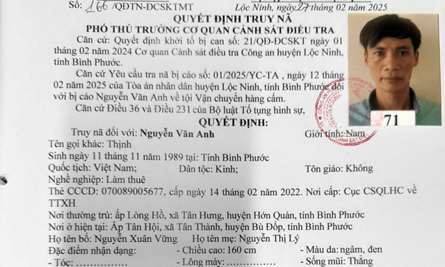 Công an TP.Đồng Nai bắt đối tượng truy nã sau hơn 1 năm lẩn trốn