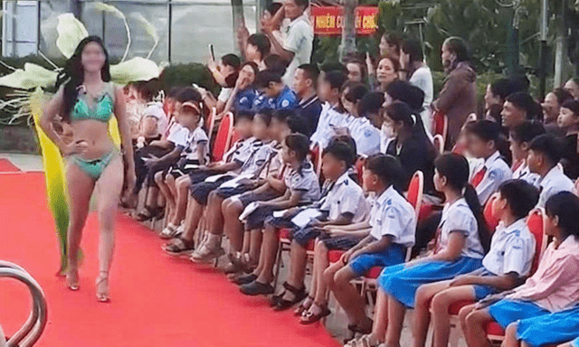 Vụ biểu diễn áo tắm trước mặt học sinh ở Quảng Ngãi: Ban tổ chức lên tiếng