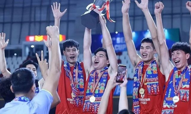 Lội ngược dòng hạ Thái Lan, bóng chuyền nam Việt Nam lần đầu vô địch SEA V-Cup