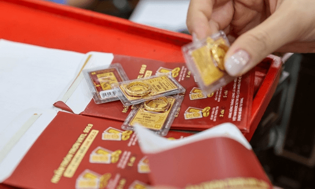 Giá vàng ngày 29/8: Vàng miếng thương hiệu SJC, DOJI, PNJ, Bảo Tín Mạnh Hải và Phú Quý đều tăng