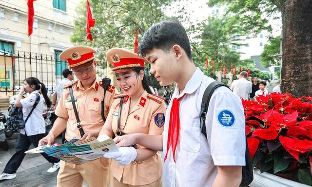 Hà Nội: Triển khai kế hoạch tuyên truyền, xử lý vi phạm giao thông trong lứa tuổi học sinh