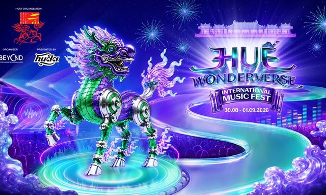 Huế Wonderverse Music Fest 2026: Cố đô bừng tỉnh cùng công nghệ 