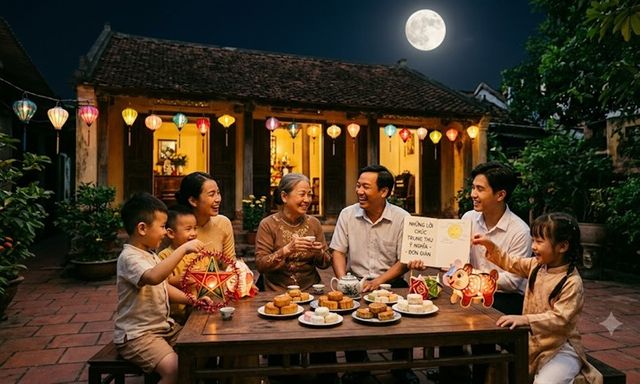 Những lời chúc Trung thu đơn giản, ý nghĩa nhất