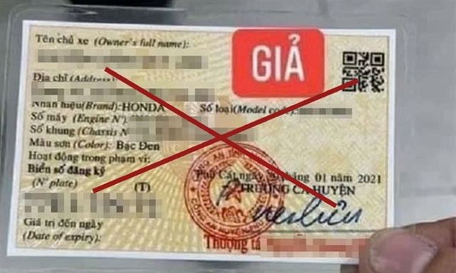 Cảnh báo thủ đoạn sử dụng trí tuệ nhân tạo (AI) làm giả giấy đăng ký xe để lừa đảo