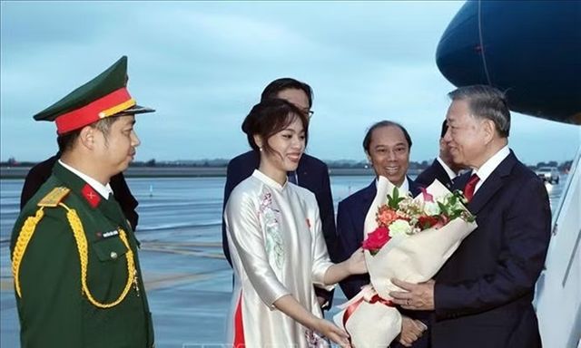 Tổng Bí thư, Chủ tịch nước Tô Lâm đến New York tham dự Phiên thảo luận cấp cao Đại hội đồng Liên hợp quốc khóa 81