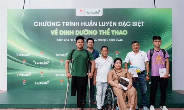 Vận động viên người khuyết tật cập nhật kiến thức dinh dưỡng trước các giải đấu quốc tế