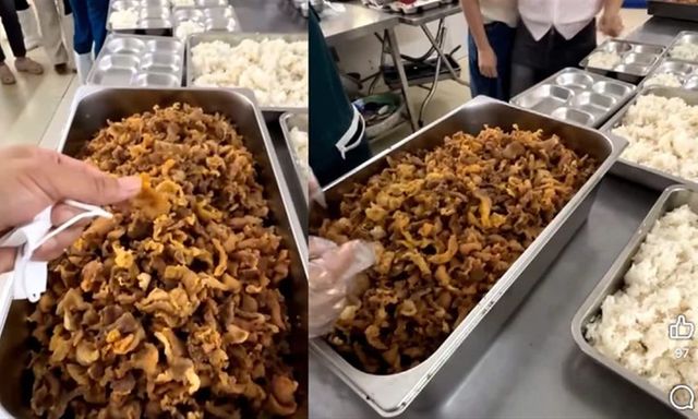 Thông tin mới nhất liên quan đến vụ suất ăn bị phụ huynh phản ánh có thịt giống “tóp mỡ” ở Hà Nội