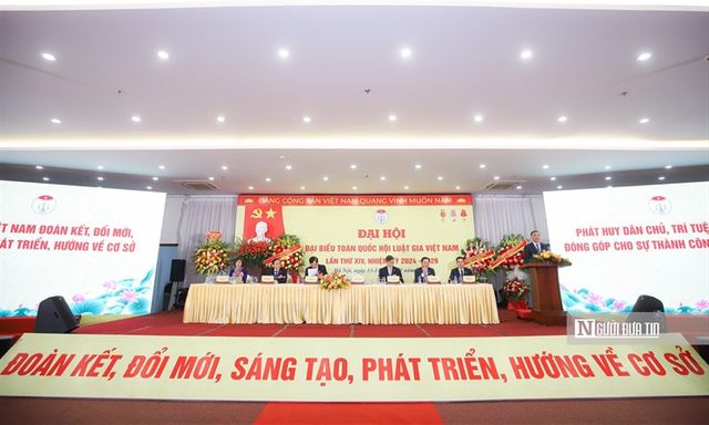 Đại hội đại biểu toàn quốc Hội Luật gia Việt Nam lần thứ XV: Đoàn kết - Dân chủ - Đổi mới - Hiệu quả - Phát triển