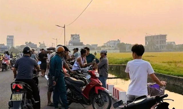 Người đàn ông tử vong thương tâm khi cứu được hai cháu bé ngã xuống kênh nước ở Ninh Bình