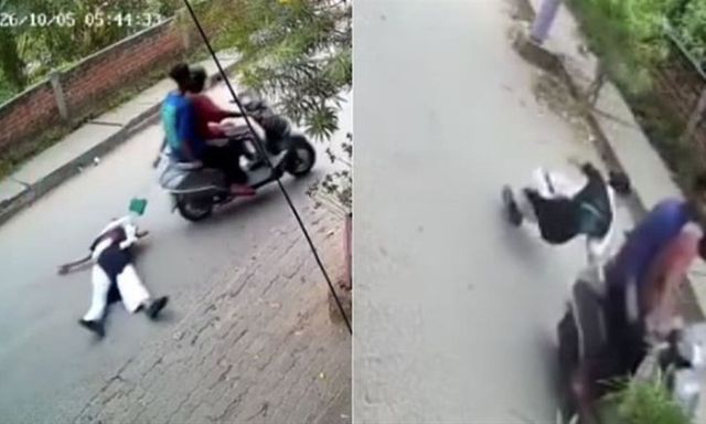 Giằng co với hai tên cướp xe máy, người phụ nữ bị kéo lê gần 100 mét