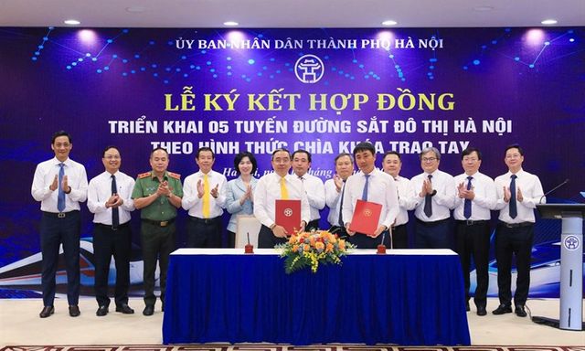 Vinhomes - SGC đầu tư gần 900.000 tỷ đồng xây dựng 5 tuyến Metro Hà Nội