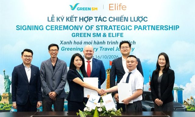 Green SM và Elife hợp tác thúc đẩy giao thông xanh trong lĩnh vực du lịch