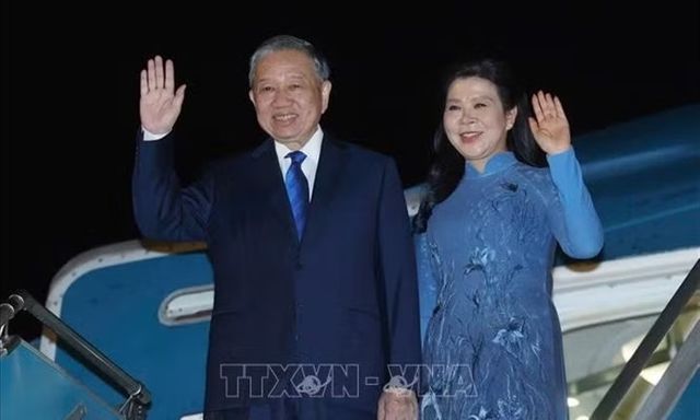 Tổng Bí thư, Chủ tịch nước Tô Lâm cùng Phu nhân lên đường thăm Đan Mạch, Liên minh châu Âu và Bỉ