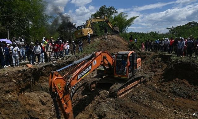 Sập mỏ vàng trái phép ở Colombia, 21 người thương vong