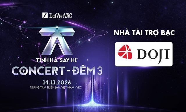 DOJI trở thành nhà tài trợ bạc của Tinh Hà “Say Hi” Concert tại Hà Nội