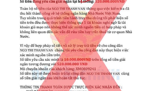 Bộ Tài chính cảnh báo tình trạng giả mạo văn bản để lừa đảo
