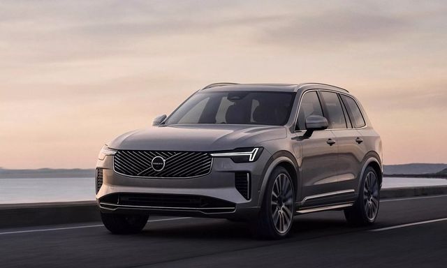 Volvo XC90 2025 ra mắt toàn cầu, có lưới tản nhiệt mới, phạm vi chạy thuần điện khiêm tốn