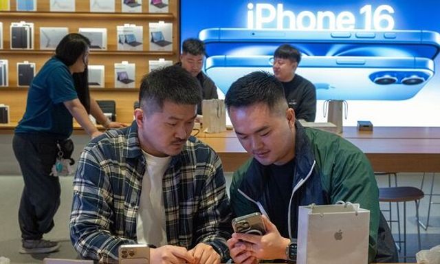 iPhone 16 đang cứu vãn doanh số của Apple tại Trung Quốc