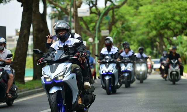 Yamaha NVX 155: Đậm khí chất thể thao, định hình phong thái mạnh mẽ