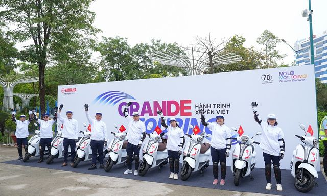 Chinh phục 3.300 km xuyên Việt cùng Yamaha Grande