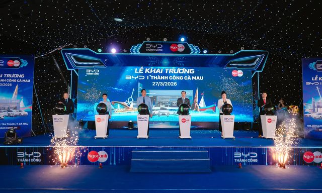 Gần 500 khách tham dự ngày khai trương BYD Cà Mau: Tín hiệu tích cực cho thị trường xe năng lượng mới miền Tây