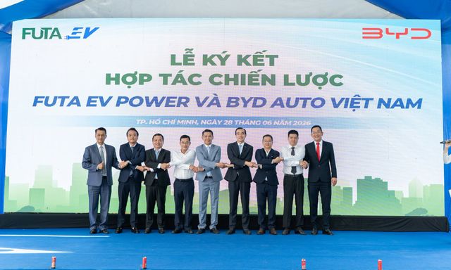 BYD Việt Nam bắt tay Futa Ev Power, mở rộng mạng lưới sạc xe điện trên toàn quốc