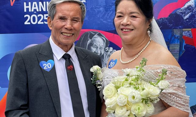 80 cặp đôi “cưới chung một ngày”: Lễ cưới tập thể tôn vinh 80 năm Độc lập - Tự do - Hạnh phúc!