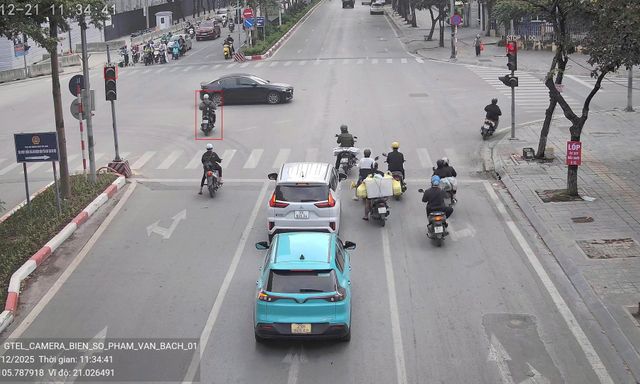 564 chủ xe máy vượt đèn đỏ có biển số sau nhanh chóng nộp phạt nguội theo Nghị định 168