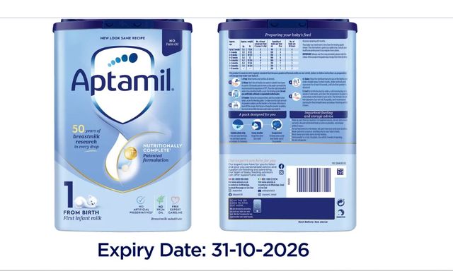 Hướng dẫn phân biệt các dòng sữa Aptamil Anh: Đâu là loại bị thu hồi?