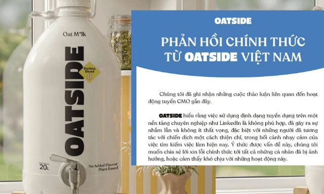 Oatside lại gây bức xúc khi sử dụng hình ảnh của bé Pamela Hải Đường để gửi email từ chối các ứng viên: Từ sáng tạo thành lãng xẹt!