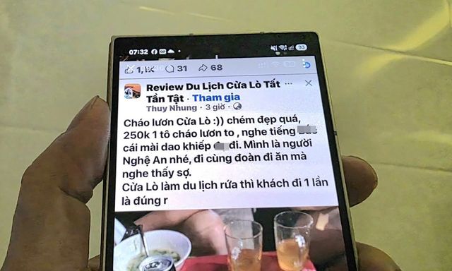 Công an vào cuộc xác minh bát cháo lươn giá 250.000 đồng ở Cửa Lò: Chủ quán lên tiếng thanh minh