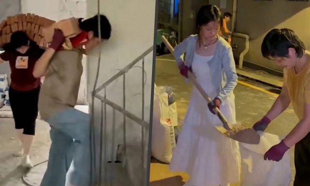 Xúc động nữ sinh ra công trường cõng gạch cùng mẹ để kiếm học phí đại học: Mỗi chuyến 10 viên được trả 15 nghìn đồng