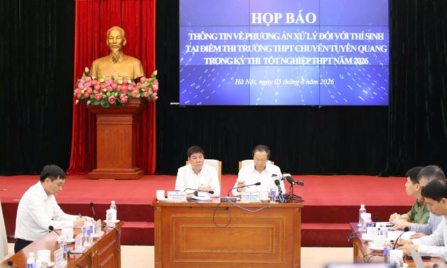 Vụ gian lận điểm thi tại Tuyên Quang: Sai phạm xảy ra trên phạm vi toàn bộ điểm thi, có sự móc nối giữa phụ huynh và giáo viên