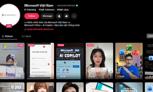 Microsoft cũng lên TikTok livestream bán Office: Khi ngay cả gã khổng lồ phần mềm cũng phải thay đổi cách bán hàng