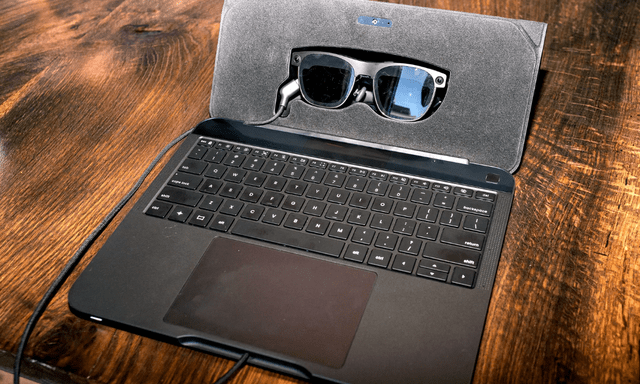Vứt luôn màn hình laptop, Spacetop G1 cho người dùng đeo cả “màn hình 100 inch” trên mặt
